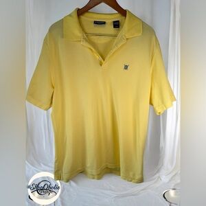 Chaps Golf Polo Shirt Yellow Men’s Large